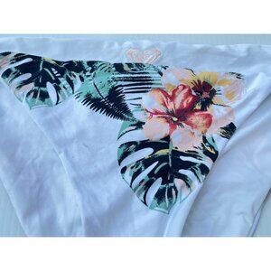 ROXY Women's Printed Softly Love Regular Fit Reversible Bikini SwimBottom Size S